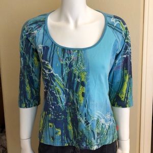 3/4 sleeve oilily tee